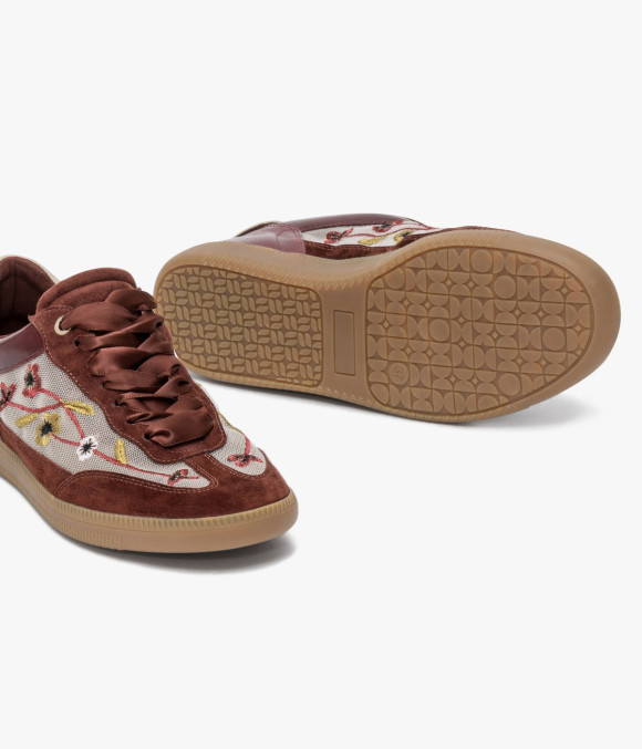 Baskets Lila Bordeaux
