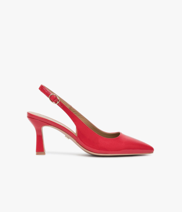 Escarpin Slingback Delphie Coquelicot