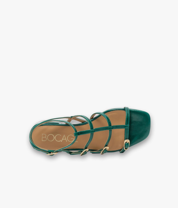 Sandale Noémie Bleu