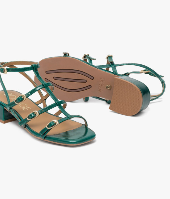 Sandale Noémie Bleu