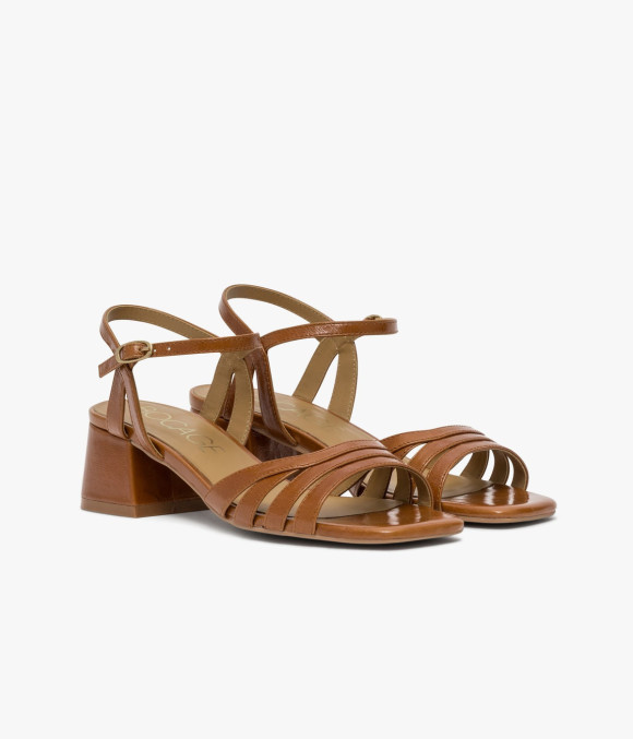 Sandale Heloiise Cognac