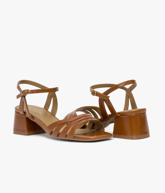 Sandale Heloiise Cognac