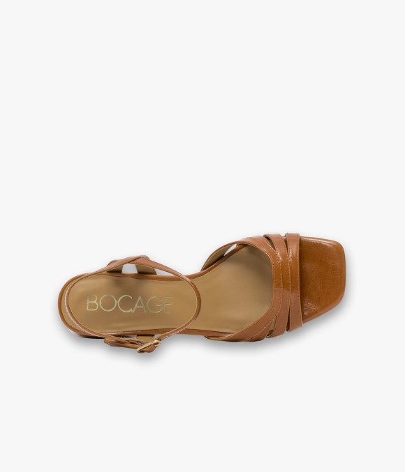 Sandale Heloiise Cognac