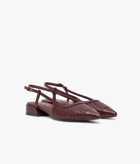 Ballerine Slingback Sonnie Bordeaux