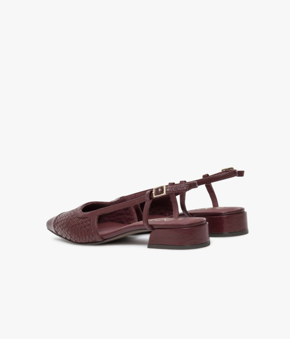 Ballerine Slingback Sonnie Bordeaux