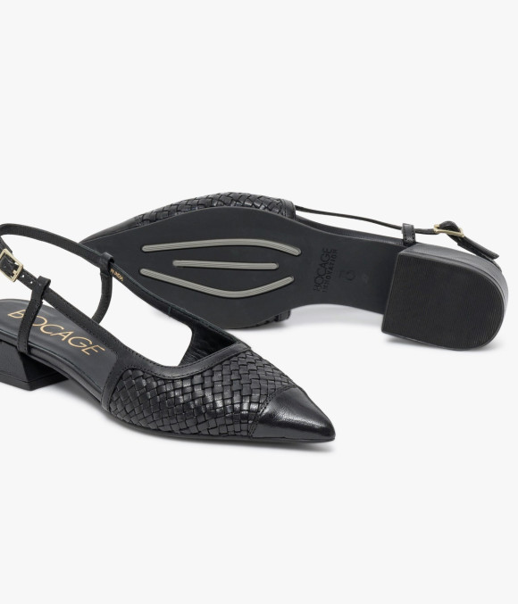 Escarpin Slingback Sonnie Noir