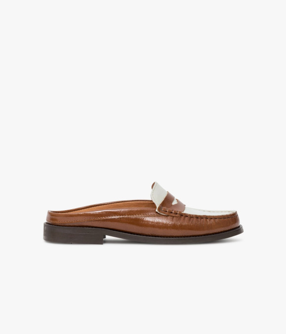 Mule Mocassin Alffie Camel
