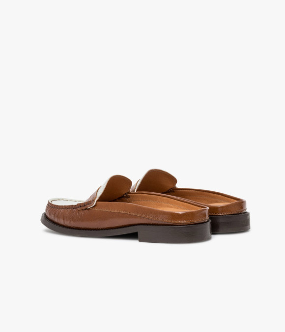Mule Mocassin Alffie Camel