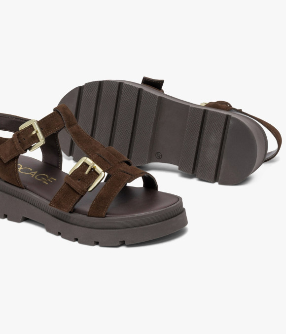 Sandale Julia Chocolat