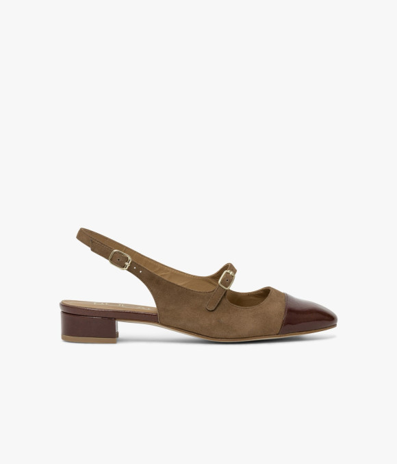 Ballerine Slingback Swann Chocolat