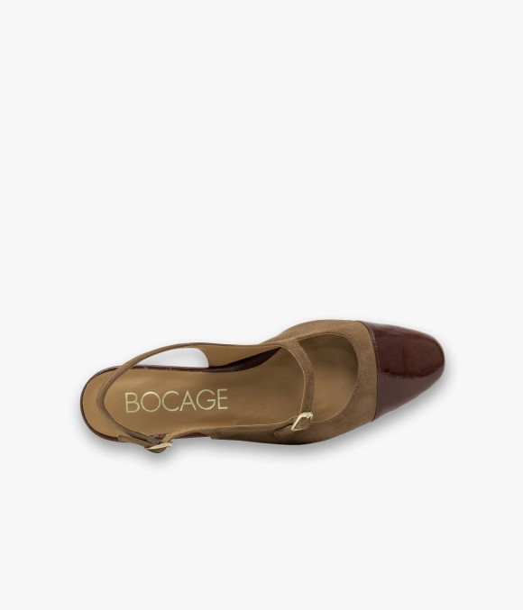 Ballerine Slingback Swann Chocolat