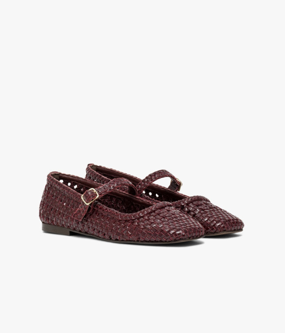 Ballerine Bambaa Bordeaux