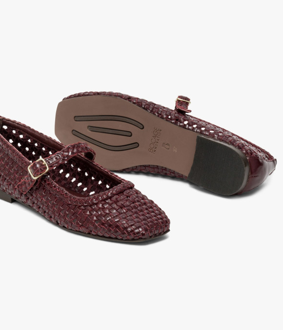 Ballerine Bambaa Bordeaux