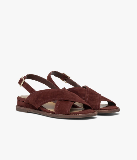 Sandale Genny Bordeaux
