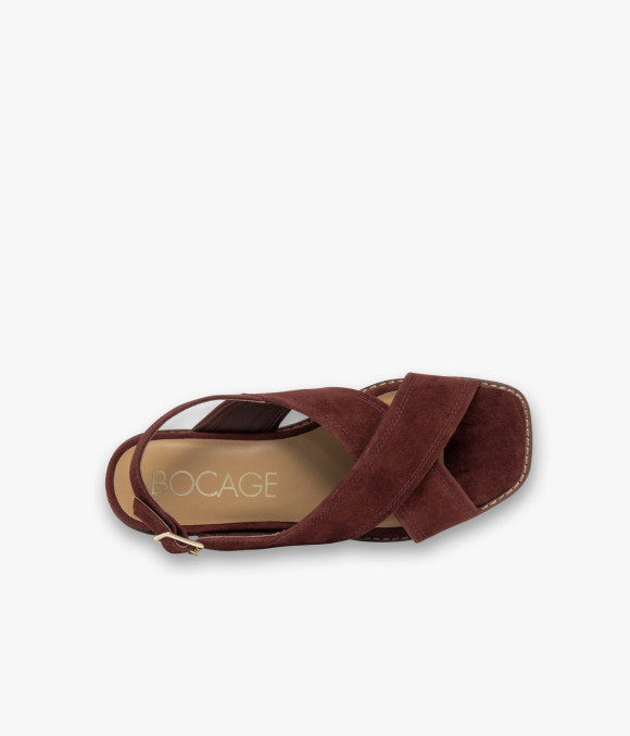 Sandale Genny Bordeaux