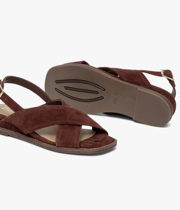 Sandale Genny Bordeaux