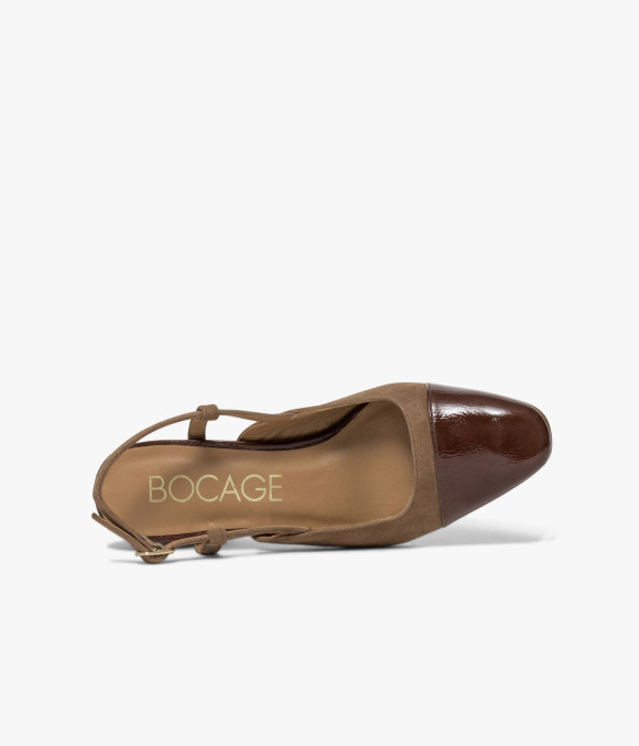Escarpin Slingback Denitsa Taupe