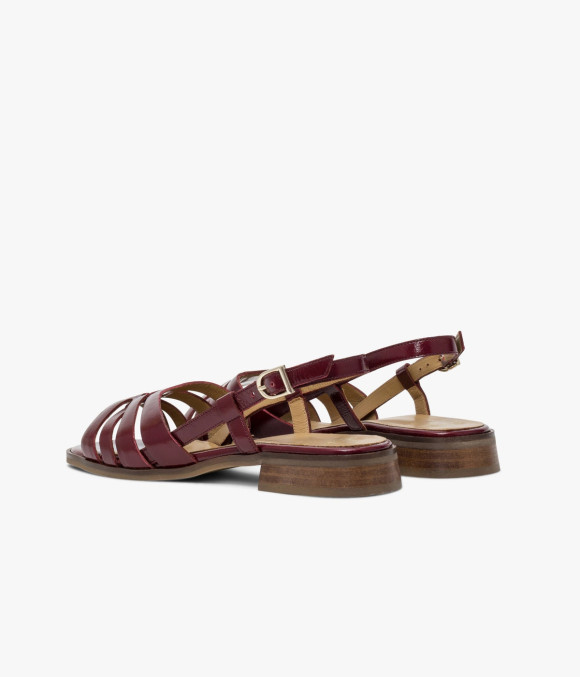 Sandale Giliane Bordeaux