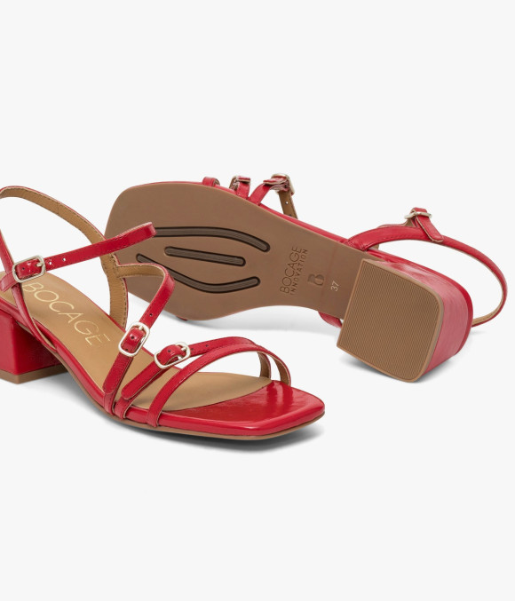 Sandale Hazella Coquelicot