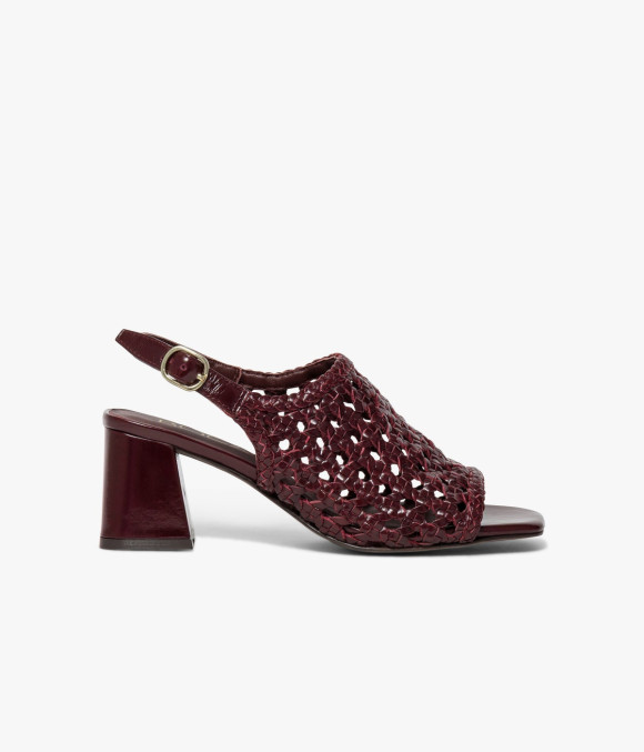 Sandale Haya Bordeaux