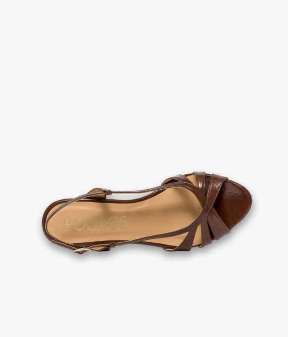 Sandale Hermiine Chocolat