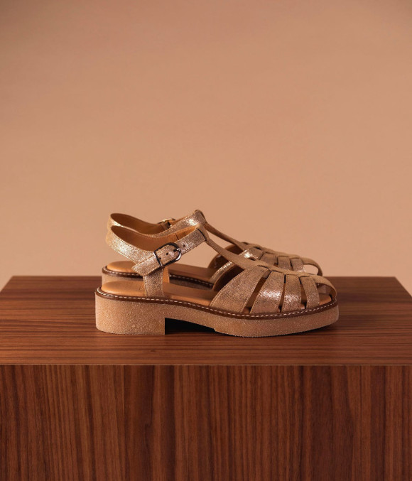 Derby Salomé Fanny Platine