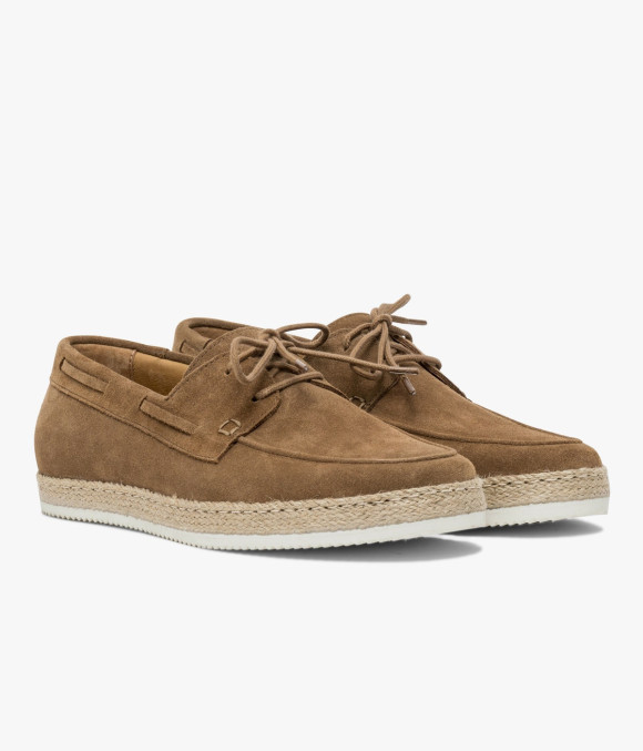 Chaussure Bateau Marin Cognac