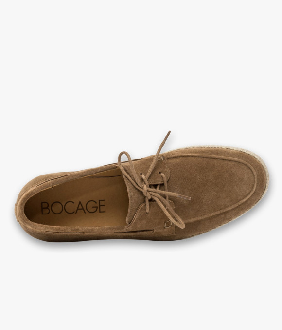 Chaussure Bateau Marin Cognac