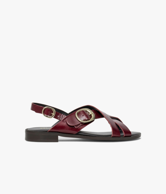 Sandale Noelia Bordeaux