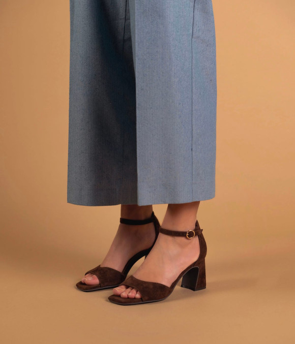 Sandale Précieuse Chocolat