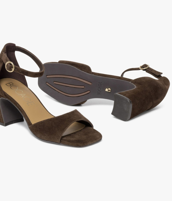 Sandale Précieuse Chocolat