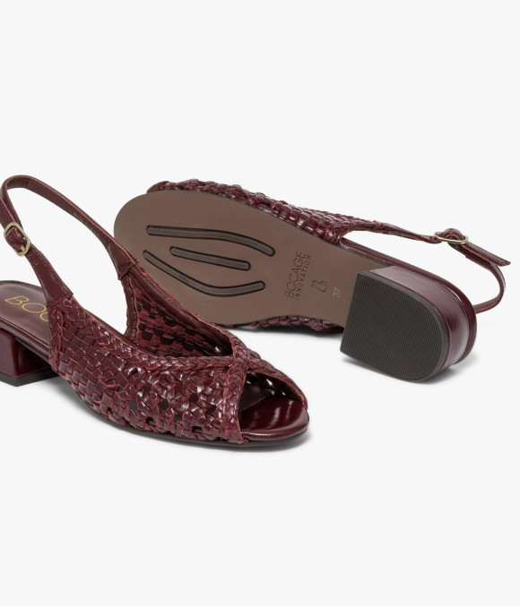Ballerine Slingback Sarah Bordeaux