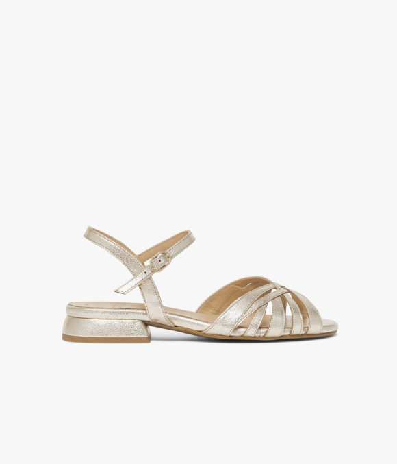 Sandale Natacha Platine