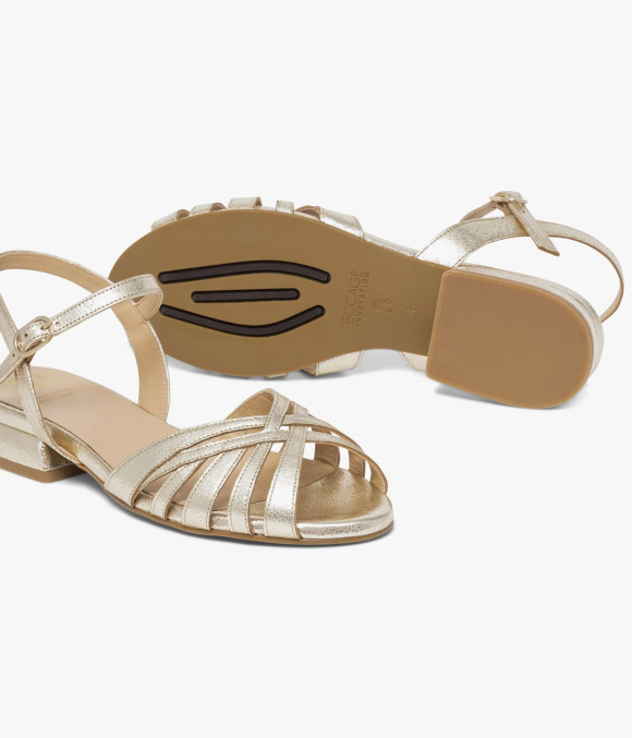 Sandale Natacha Platine