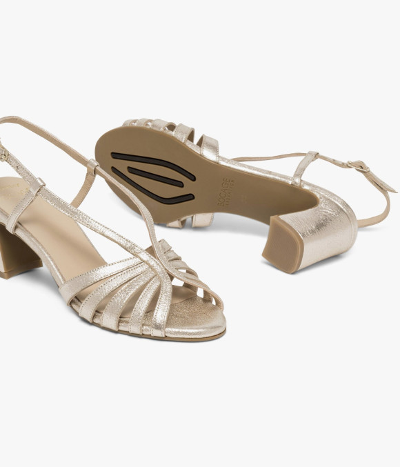 Sandale Honorrine Platine