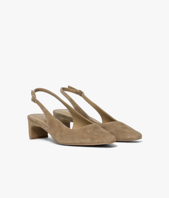 Escarpin Slingback Darel Sable
