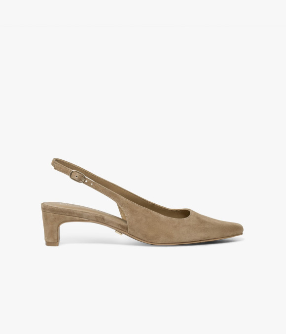Escarpin Slingback Darel Sable