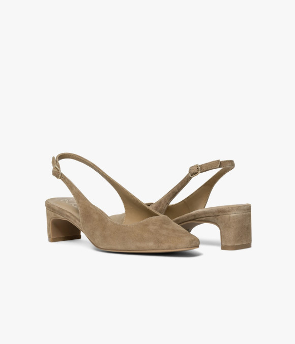 Escarpin Slingback Darel Sable