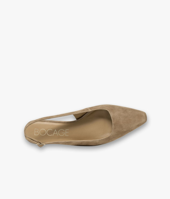 Escarpin Slingback Darel Sable