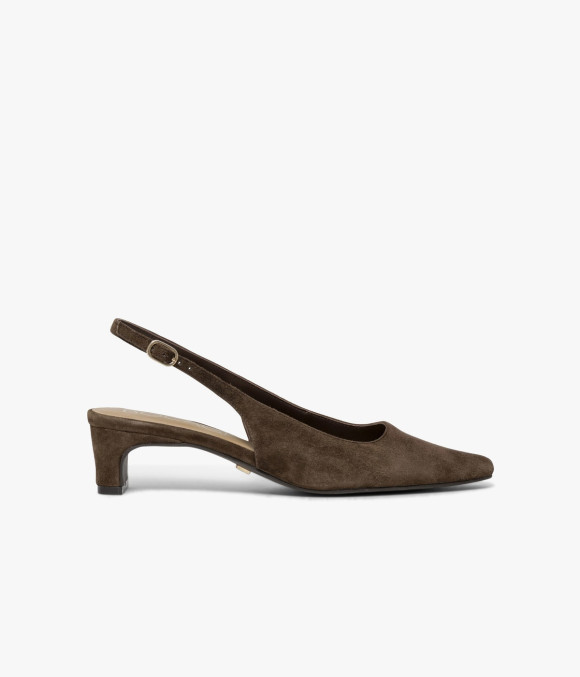 Escarpin Slingback Darel Chocolat
