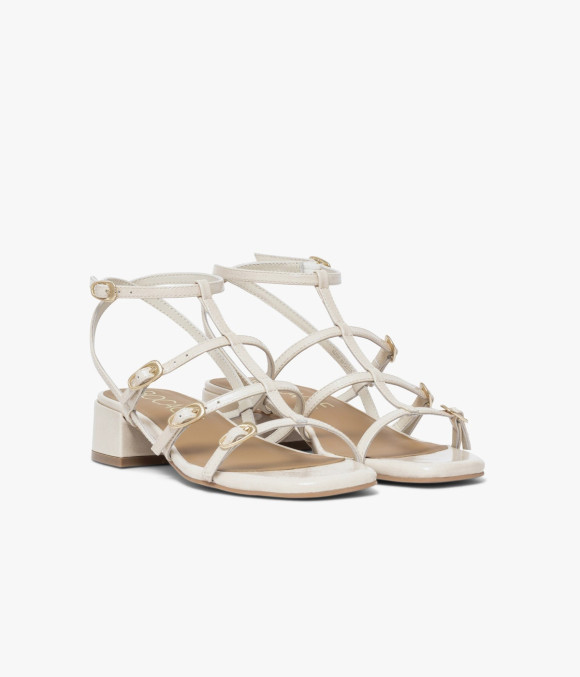 Sandale Noémie Écru