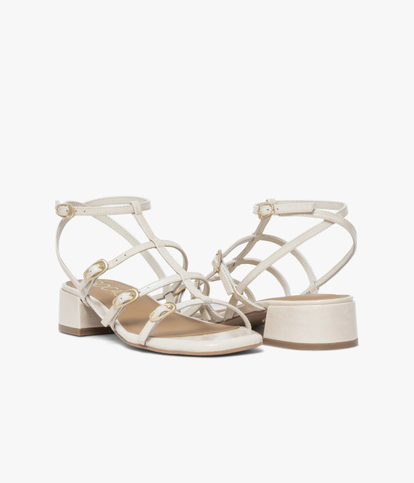 Sandale Noémie Écru