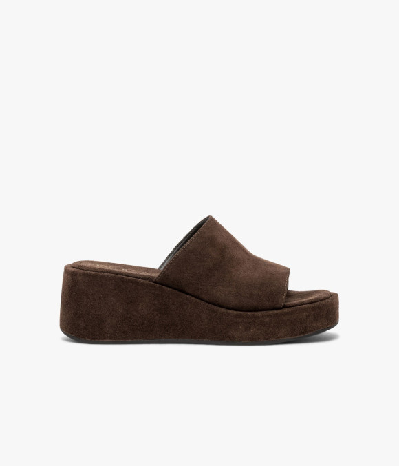 Mule Ouverte Haurore Chocolat