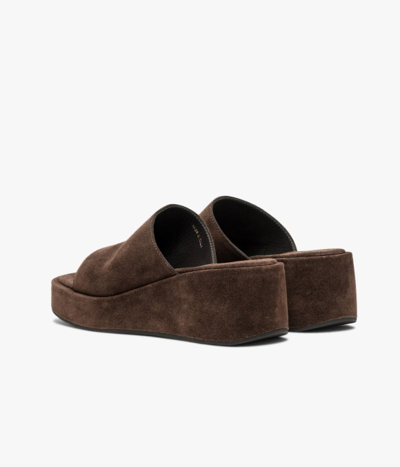 Mule Ouverte Haurore Chocolat