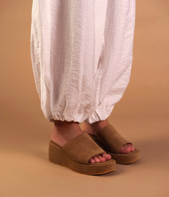 Mule Ouverte Haurore Sable