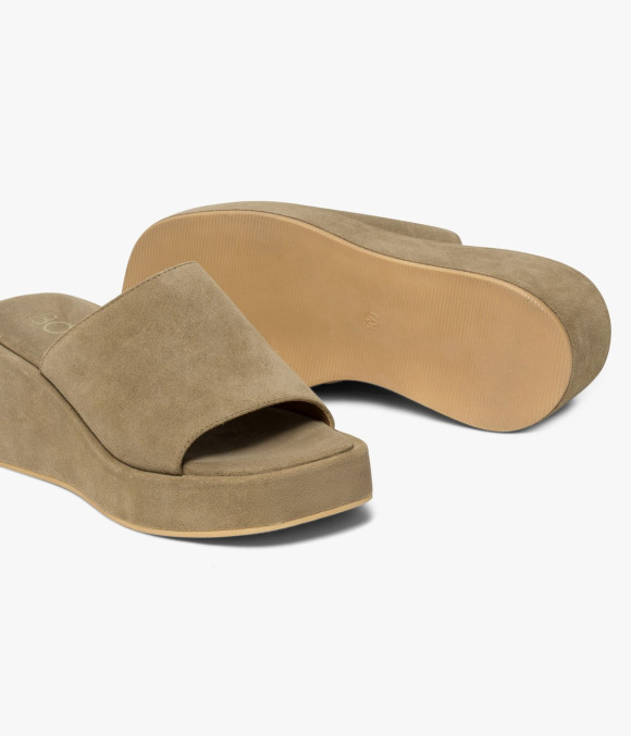 Mule Ouverte Haurore Sable