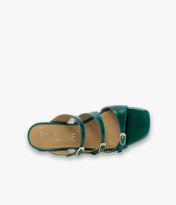 Mule Olivy Bleu Lagon