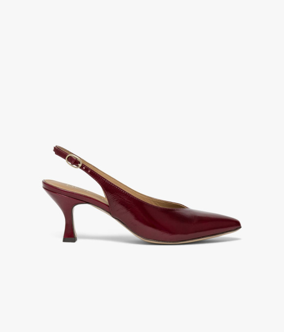 Escarpin Slingback Claudy Bordeaux
