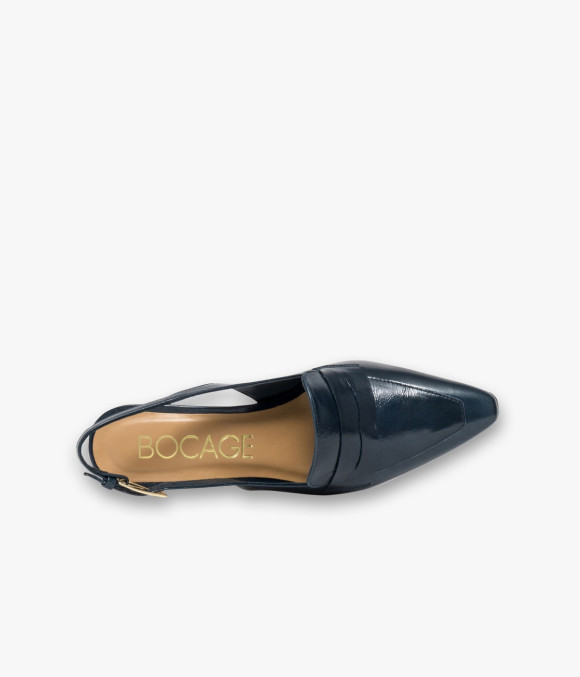 Escarpin Slingback Carlita Marine