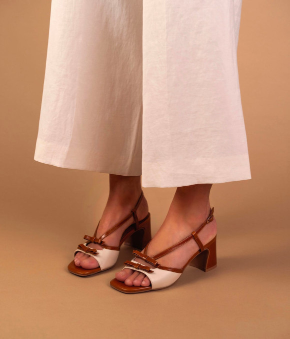 Sandale Prunele Camel